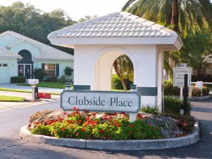 Trimmed hedges and lawn at Clubside Place